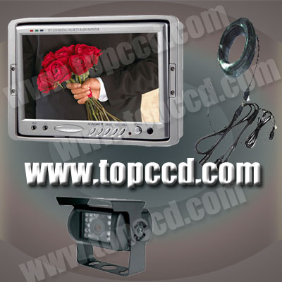 7inches car rear view monitor system(DC11~32V wide voltage) (www.topccd.com)