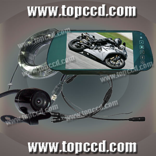DC11~32V 7inch car rear view mirror monitor system (www.topccd.com)