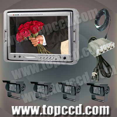 7inches car rear view monitor system(DC11~32V wide voltage) (www.topccd.com)