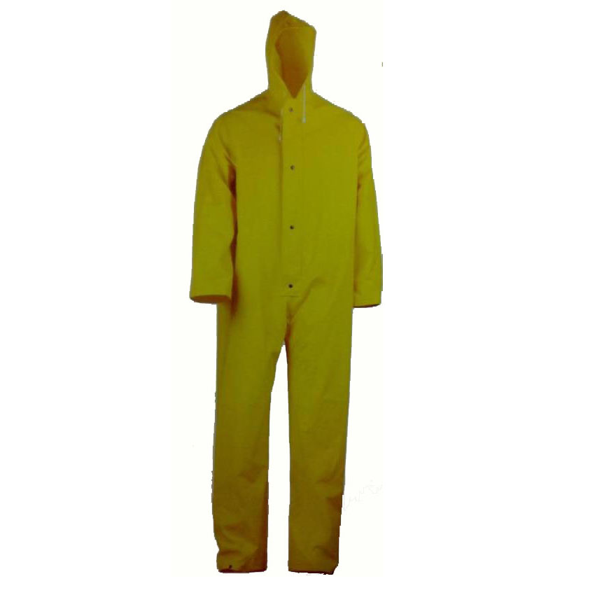 PVC/Polyester/PVC Rain Coverall