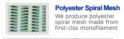 polyester spiral mesh