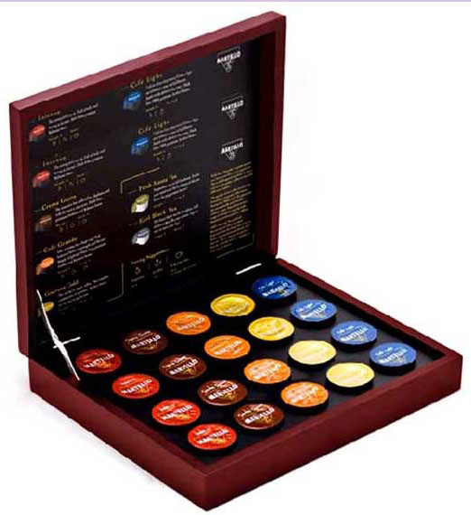 Coffee capsule gift box