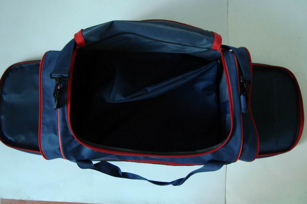 600D blue  sport travel bags