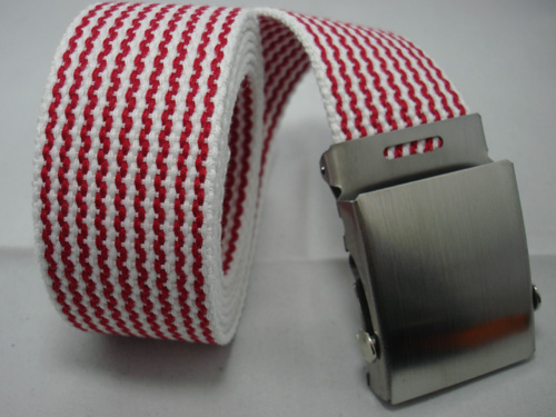 Canvas belt