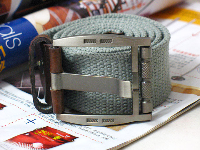 Canvas belt