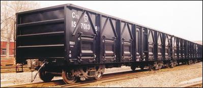 railway open top wagon