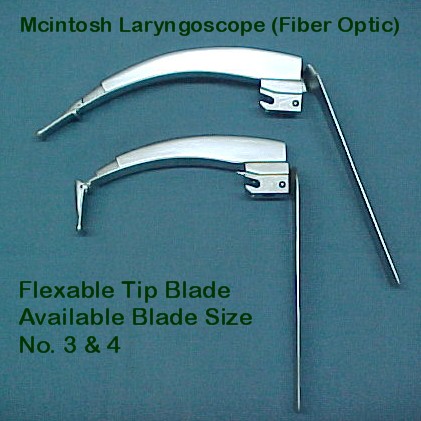 FlexTip Laryngoscope Fiber Optic