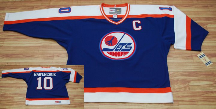 sell nhl ice hockey jerseys #10 BLUE HAWERCHUK  Wi