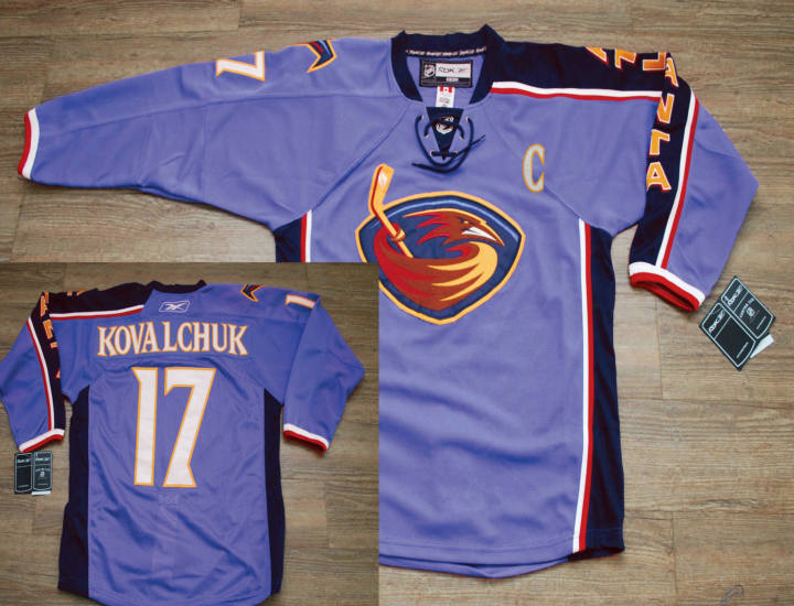 wholesale nhl ice hockey jerseys #17 BLUE KOVALCHU