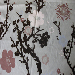 Flock Decorative Print Fabrics