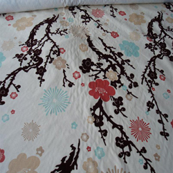 Flock Decorative Fabric