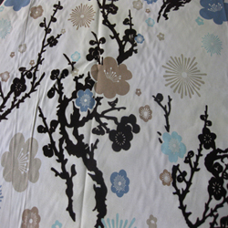 Flock Decorative Print Fabric