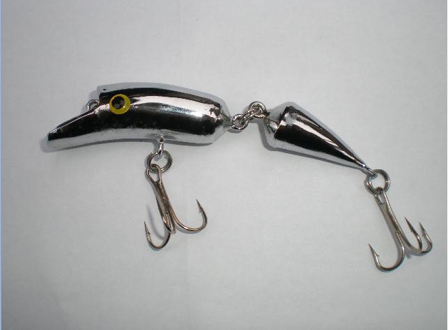 voice wiggler brass Fishing Lure