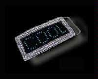 LED belt buckle(rhinestone frame)