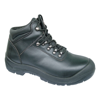 Black Breathable Vegan Safety Boot