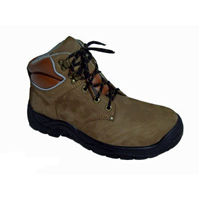 Suede Leather Safety Boot