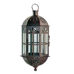 Exotic Metal Candle Lantern