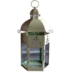 Polished Brass Lantern