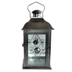 Metal Lantern Candle Holder, Patio Torches