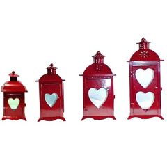 Red Outdoor Lantern