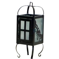 Antique Bronze Candle Lantern