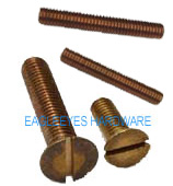 Silicon bronze machine screws