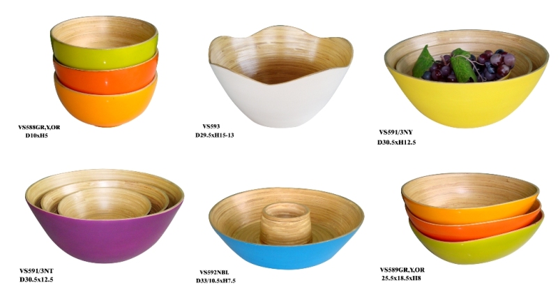 Bamboo bowl