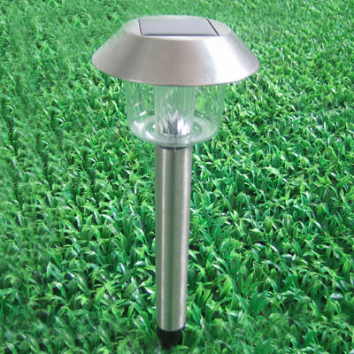 Solar Garden Light-Stainless Steel Lamp