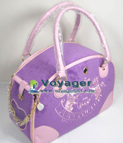 Fashion Juicy dog carrier collection