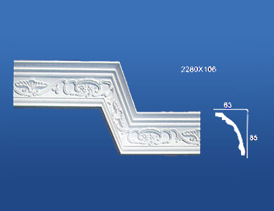 Interior Decorative Gypsum Cornice