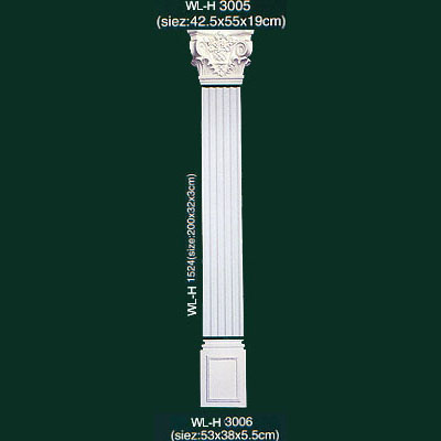 PU Pillar, Column and Capital