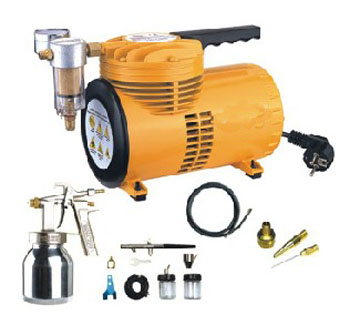 Mini/Light Air Compressor & Air Brush