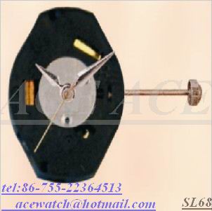 Quartz watch movement SL68