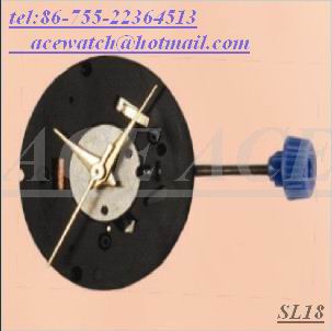 Quartz watch movement SL18