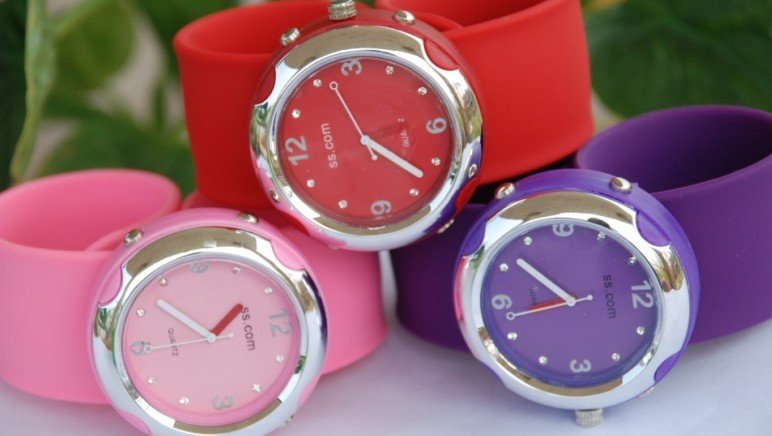 silicone slap watch silicone ice watch