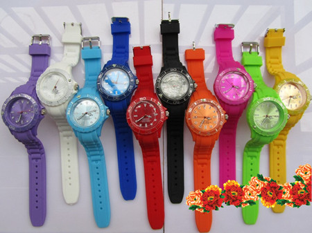 silicone ice watch