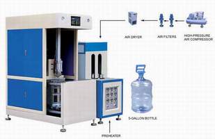 PC bottle blow moulding machine