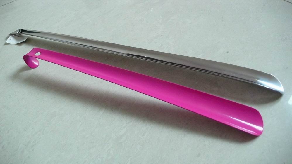 Stainless steel shoehorn