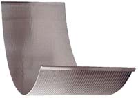 Sieve bend screen