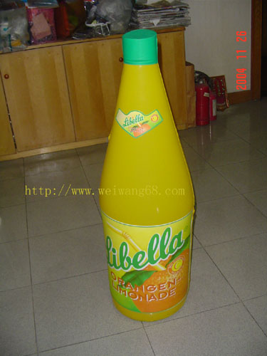 inflatable advertising  bottle