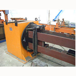 Head And Tail Welding Positioner, Single Rotation