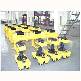 Movable Support Roller For Pipe Fabrication Line