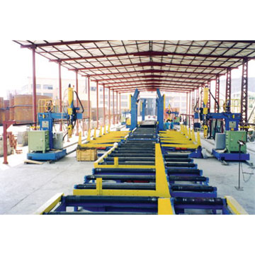 H I T Beam Overturn Facility H Beam Production Line