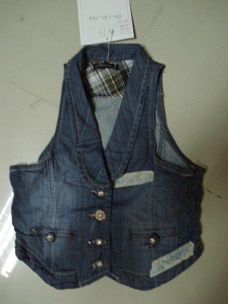 denim vest