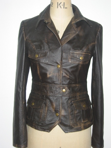 Women's leather wear