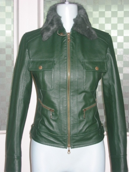 Women's leather outer wear