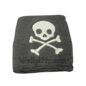 Skull Embroidery Wristbands