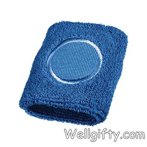 Blue Cotton Wristband