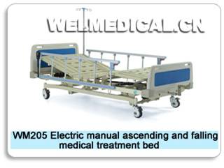 WM205 Electric manual ascending falling medicalbed