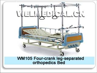 WM105 Four-crank leg-separated orthopedics bed